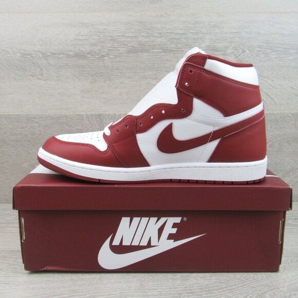 Jordan 1 Retro High OG Artisanal Team Red Sneakers Mens Size 13 NEW - Picture 3 of 16